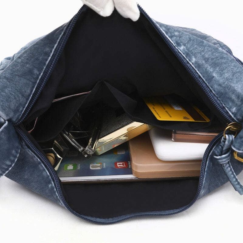 ELLIOT JAMES LEATHER SHOULDER BAG