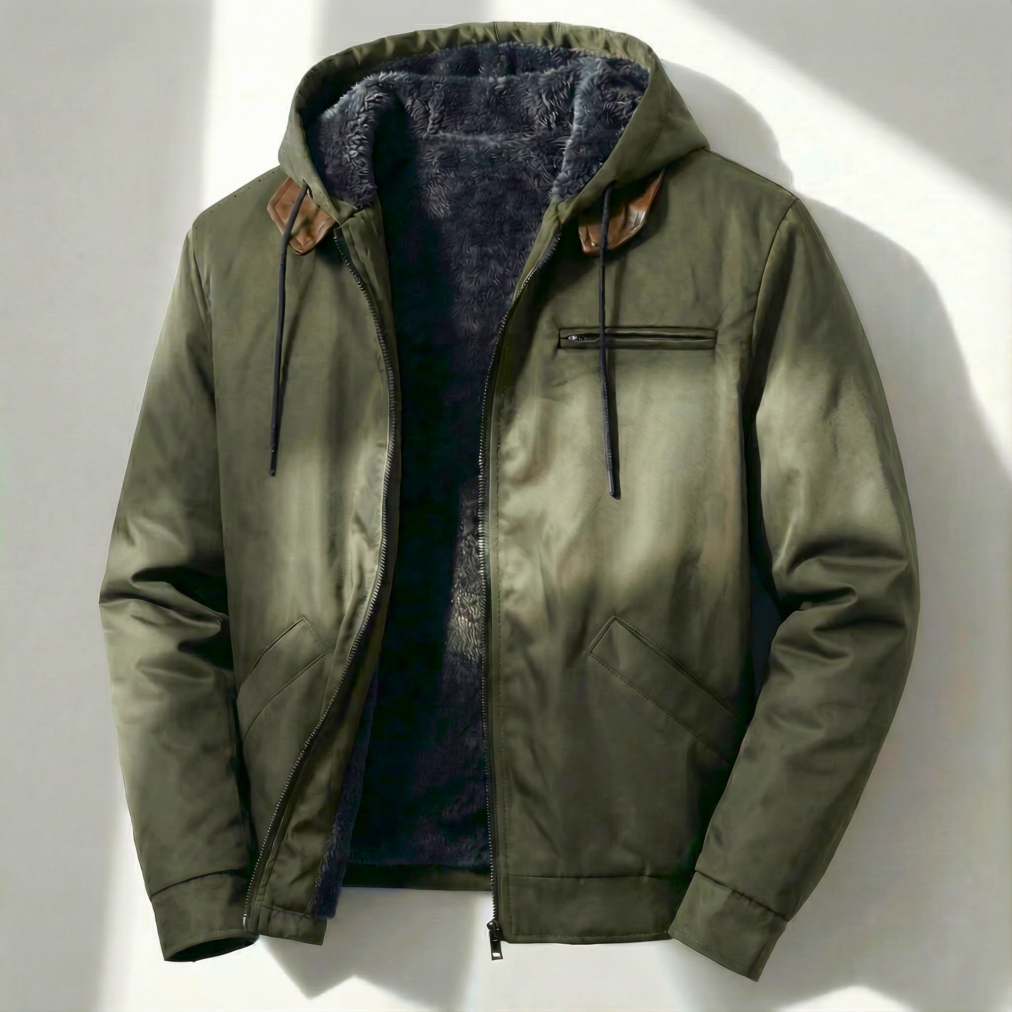 Hunter Lined Utility Windbreaker Jacket