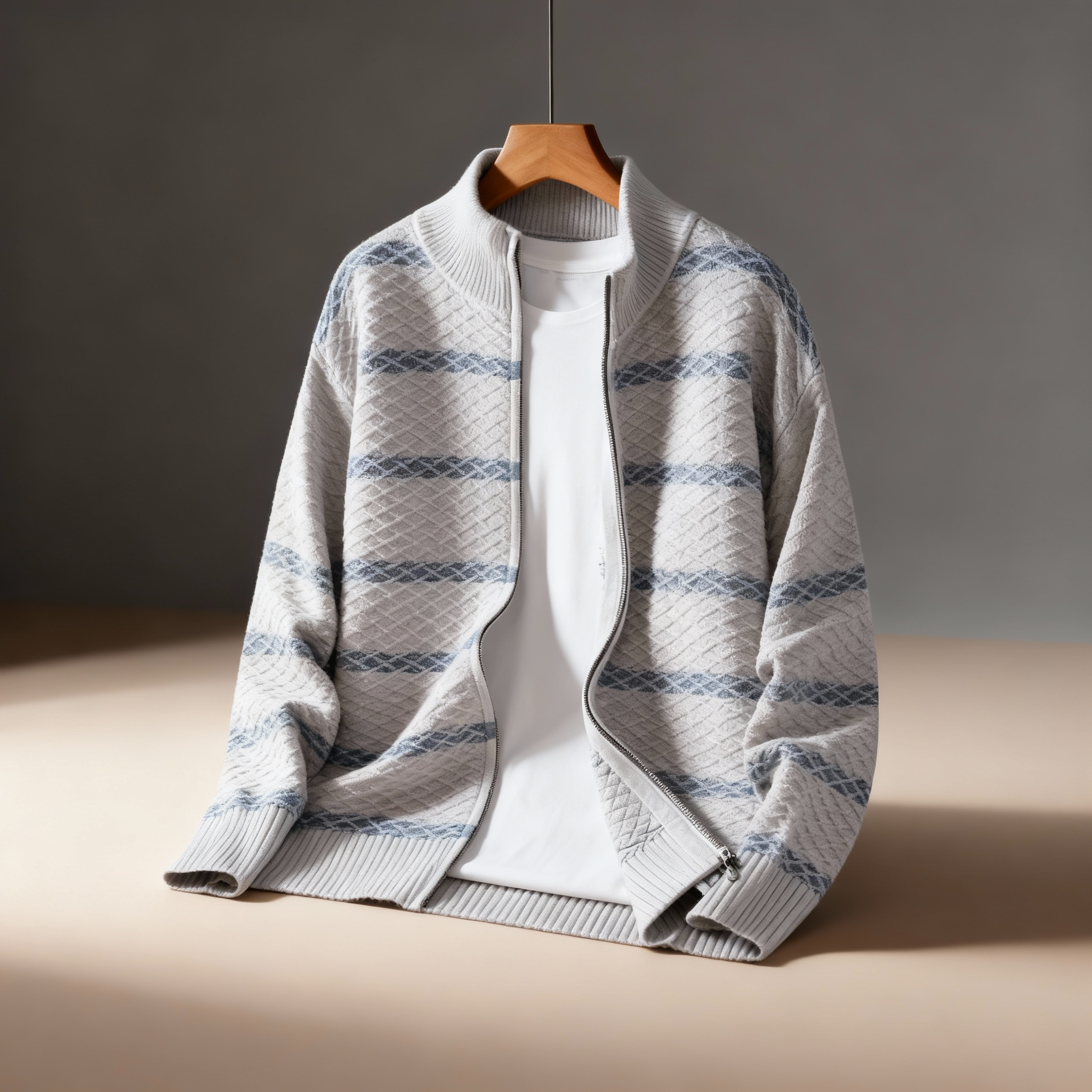 Holloway Zip-Up Cardigan