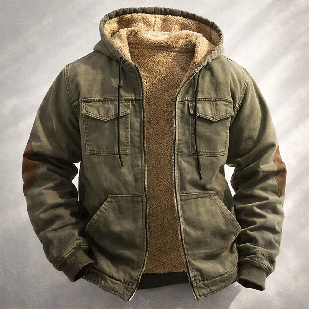 Outland Fleece Lined Hooded Jacket