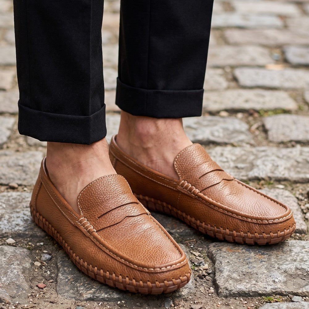 Hudson Genuine Leather Loafers