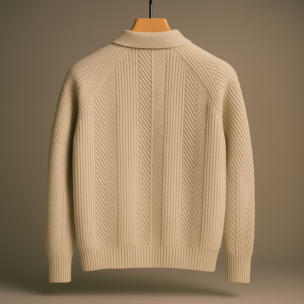 Clayton Herringbone Polo