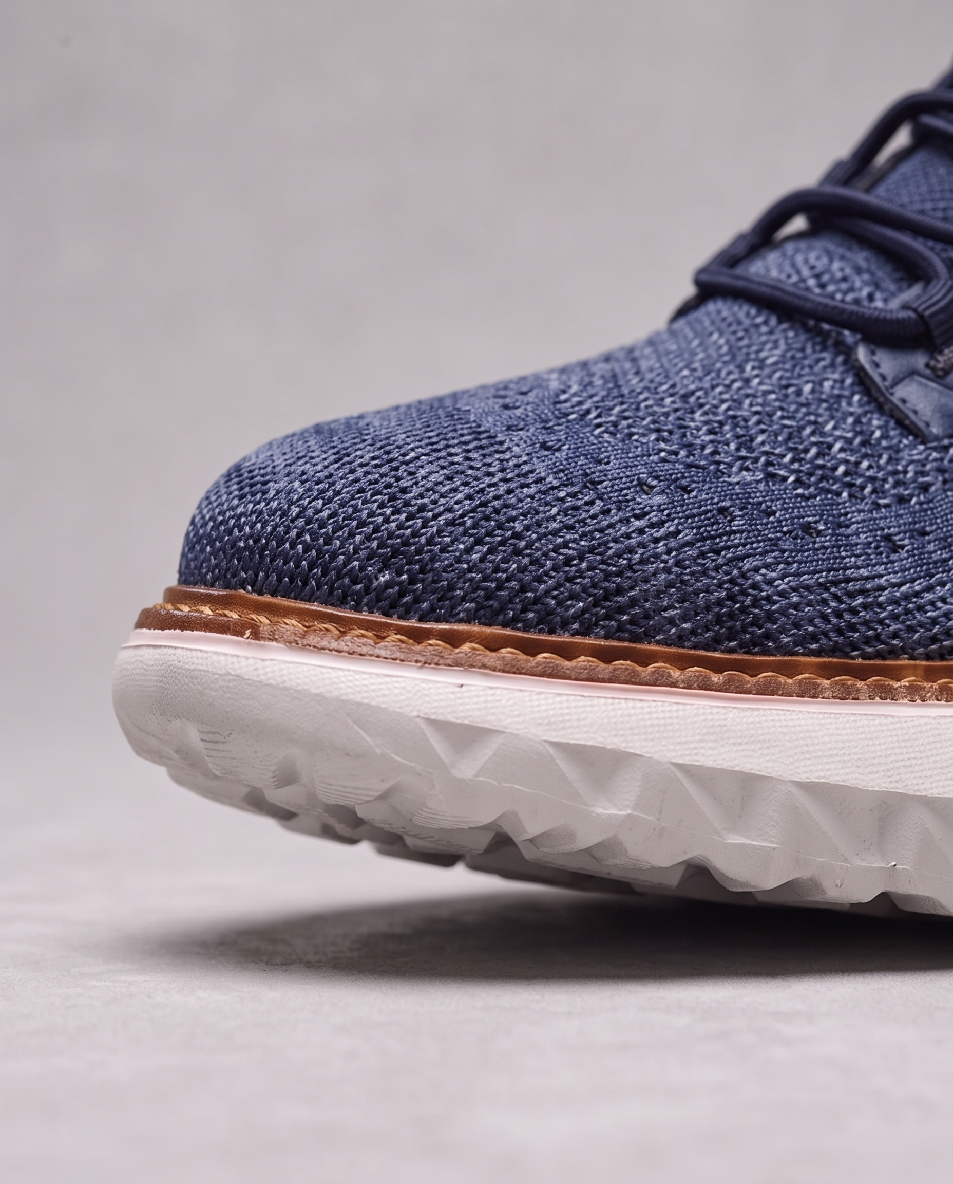 Oxford Knit Brogue Sneakers