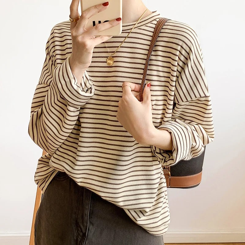 Harvest Striped Long-Sleeve