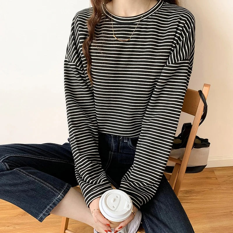 Harvest Striped Long-Sleeve