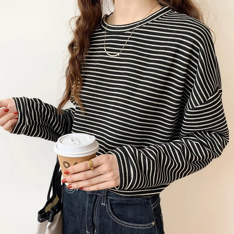 Harvest Striped Long-Sleeve