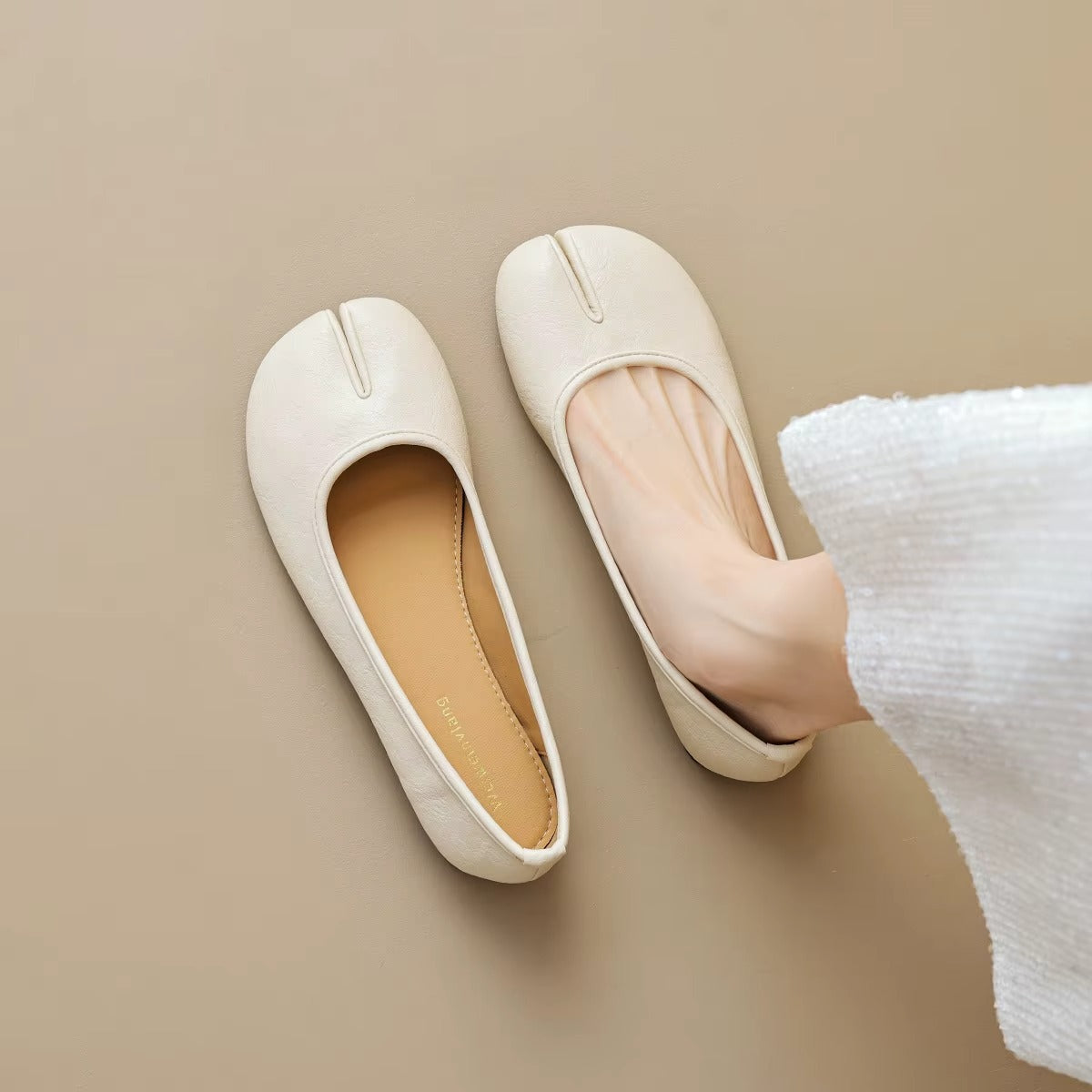 Marlowe Split-Toe Flats