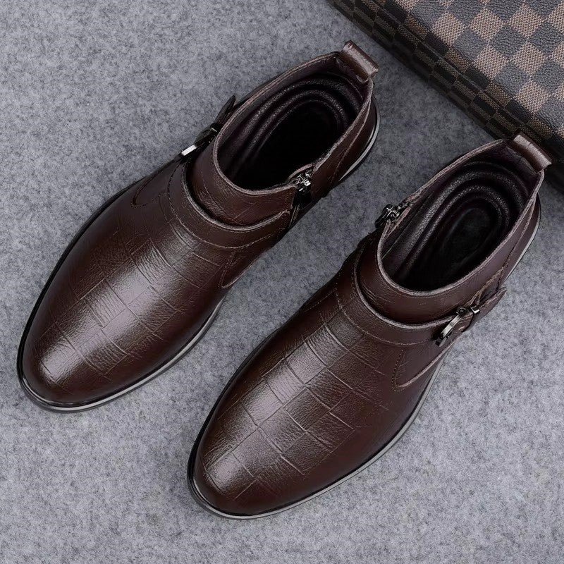 Carver Genuine Leather Boots