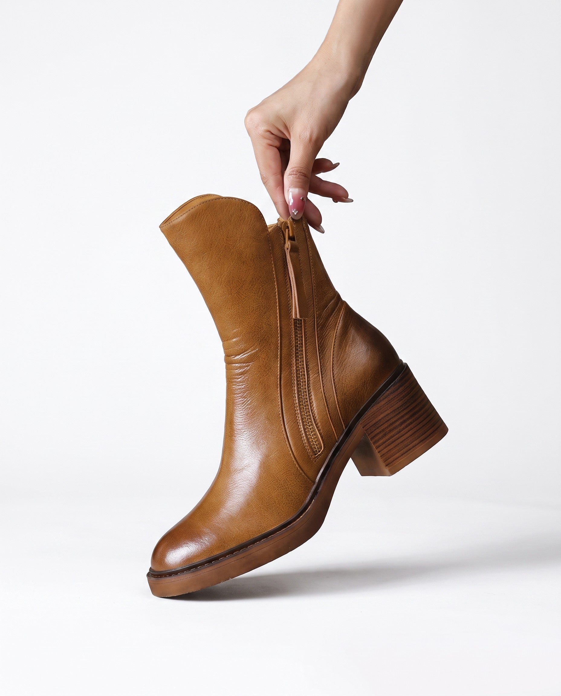 Marlena Block Heel Boots