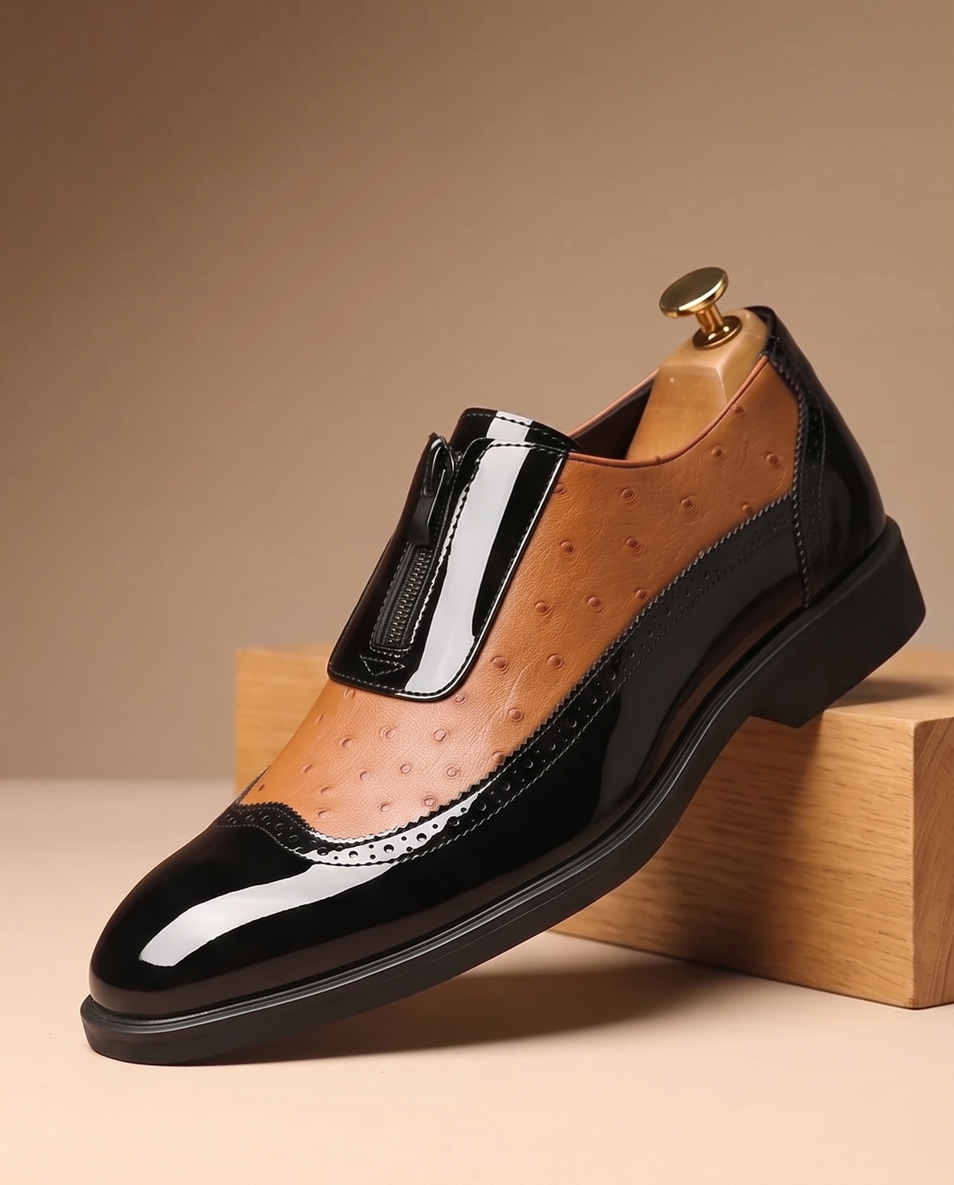 Maverick Genuine Leather Dress Loafers