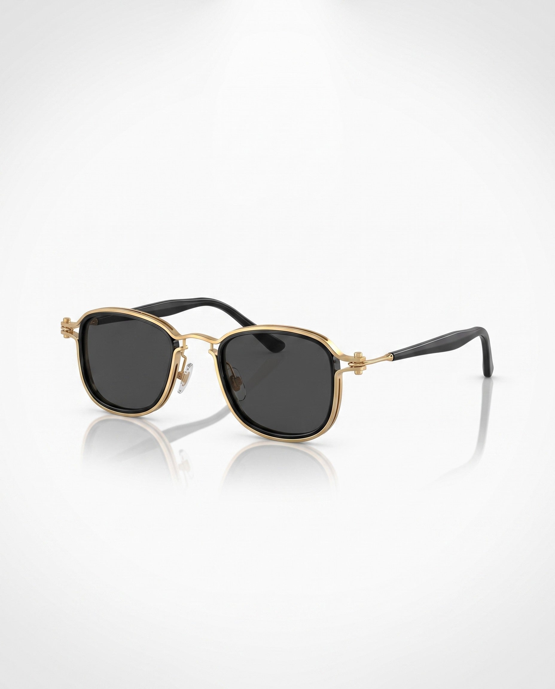 Mirage Round Frame Sunglasses