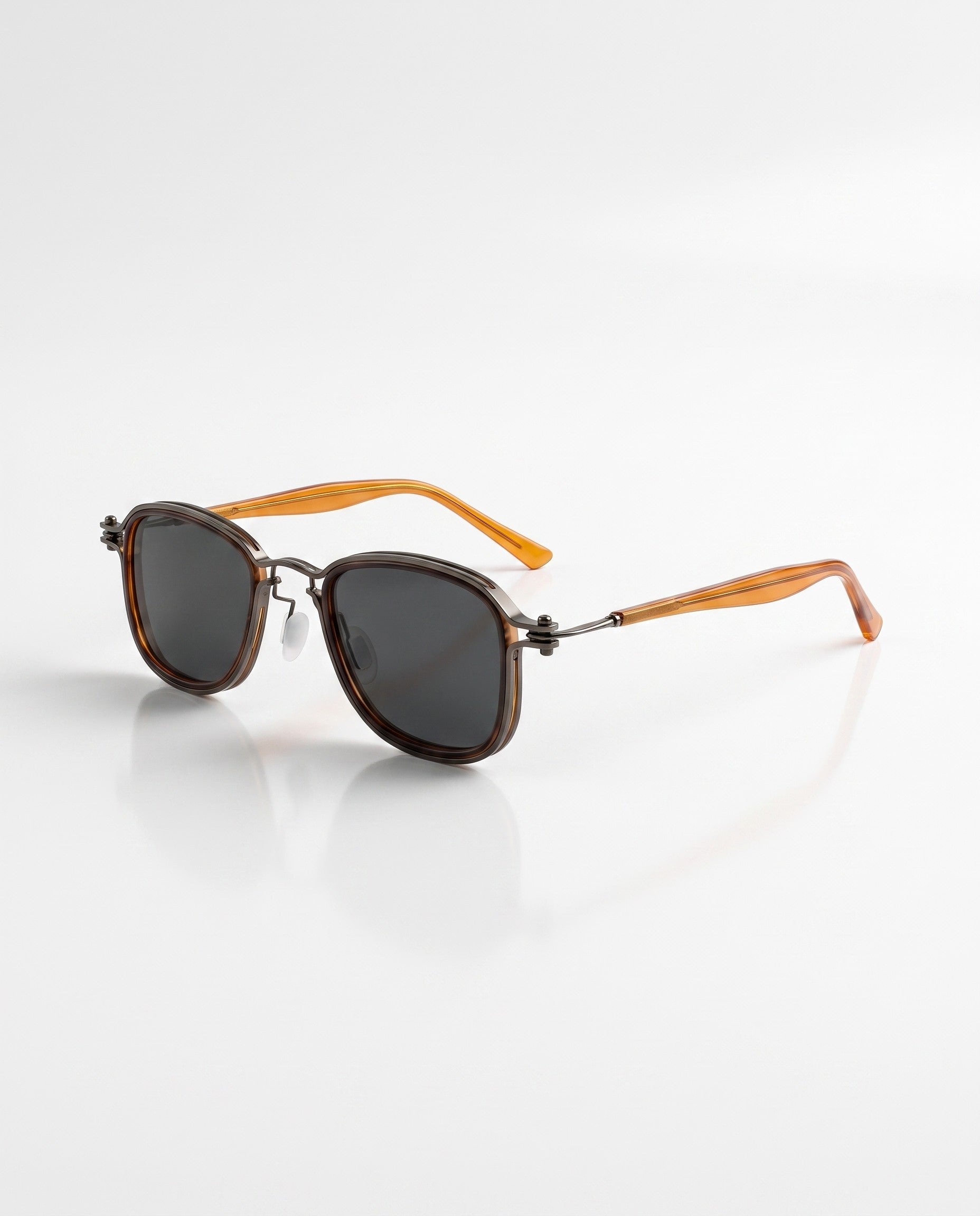 Mirage Round Frame Sunglasses