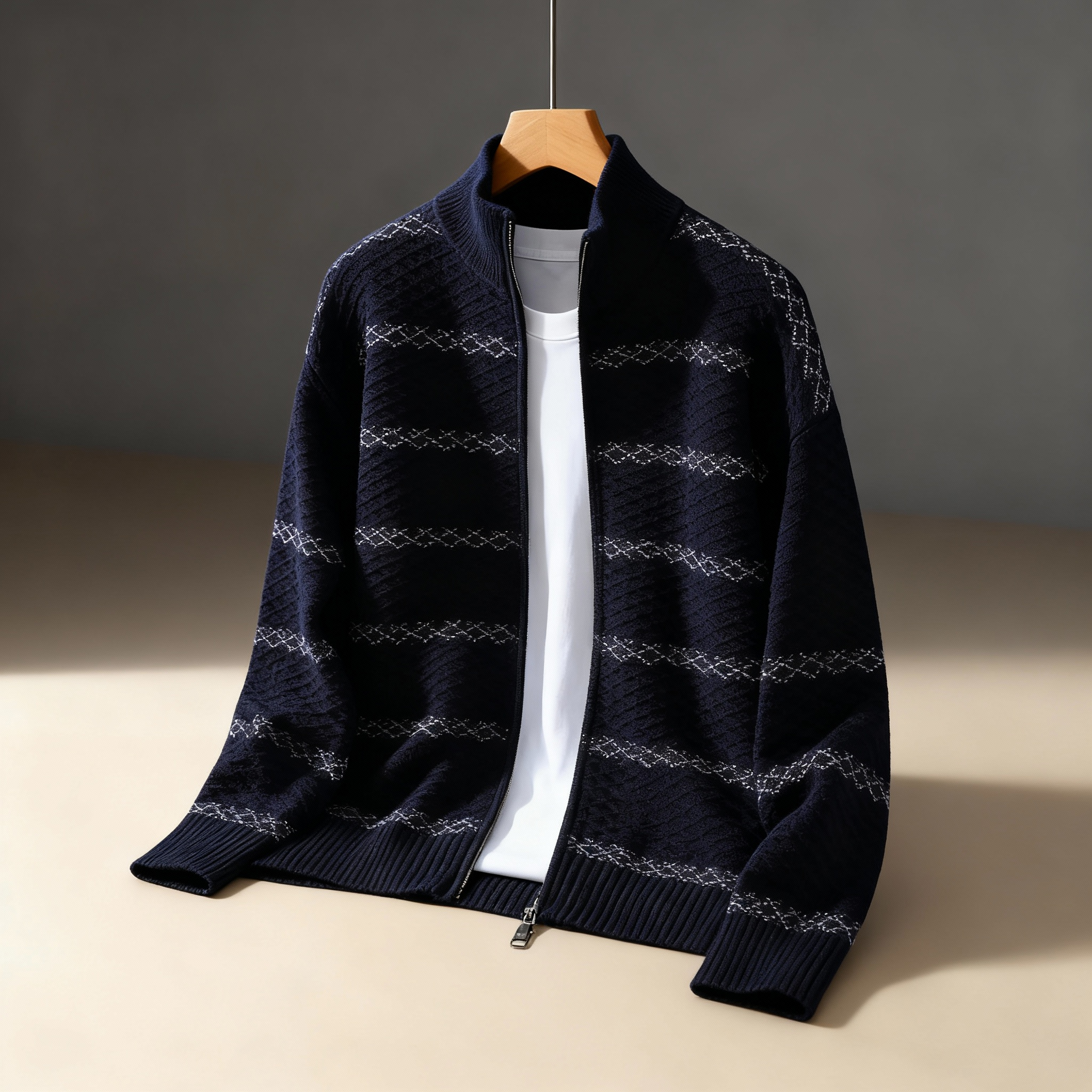 Holloway Zip-Up Cardigan