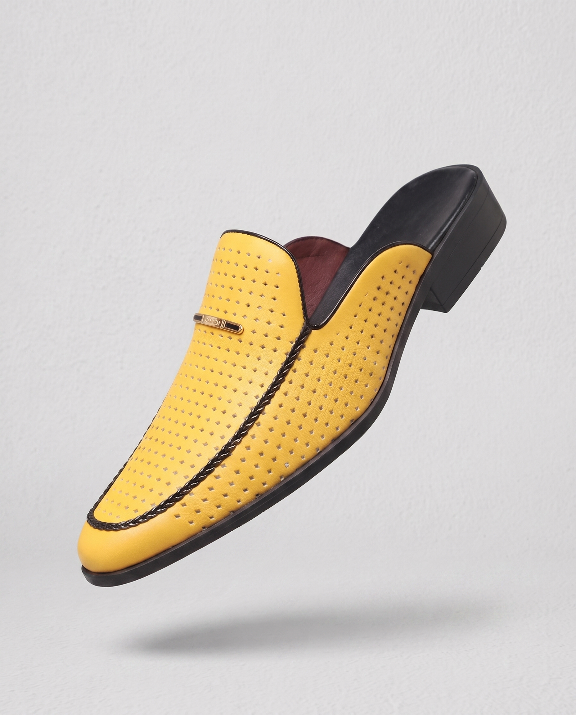 Capri Genuine Leather Slides