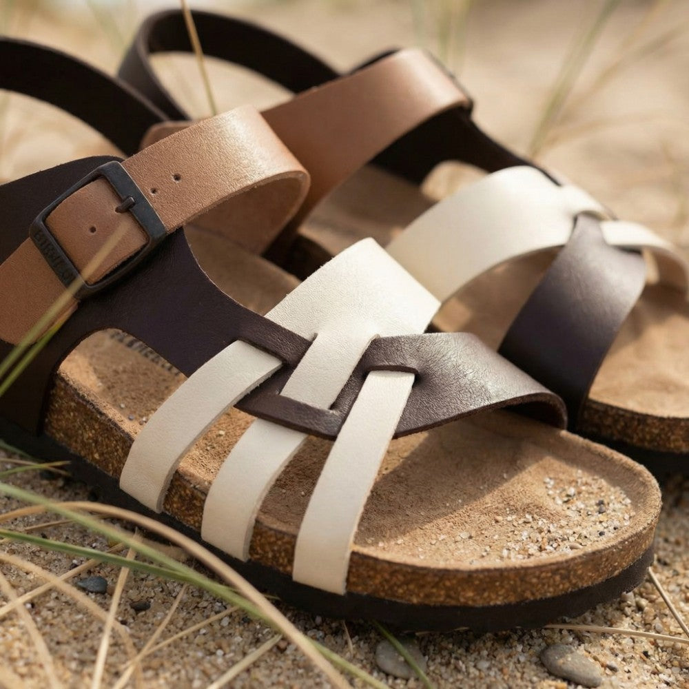Avalon | Men's Leather Strap Sandals