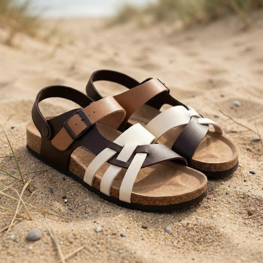 Avalon | Men's Leather Strap Sandals