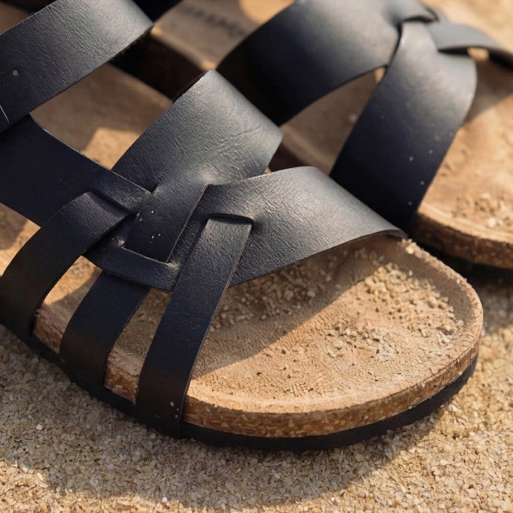 Avalon | Men's Leather Strap Sandals