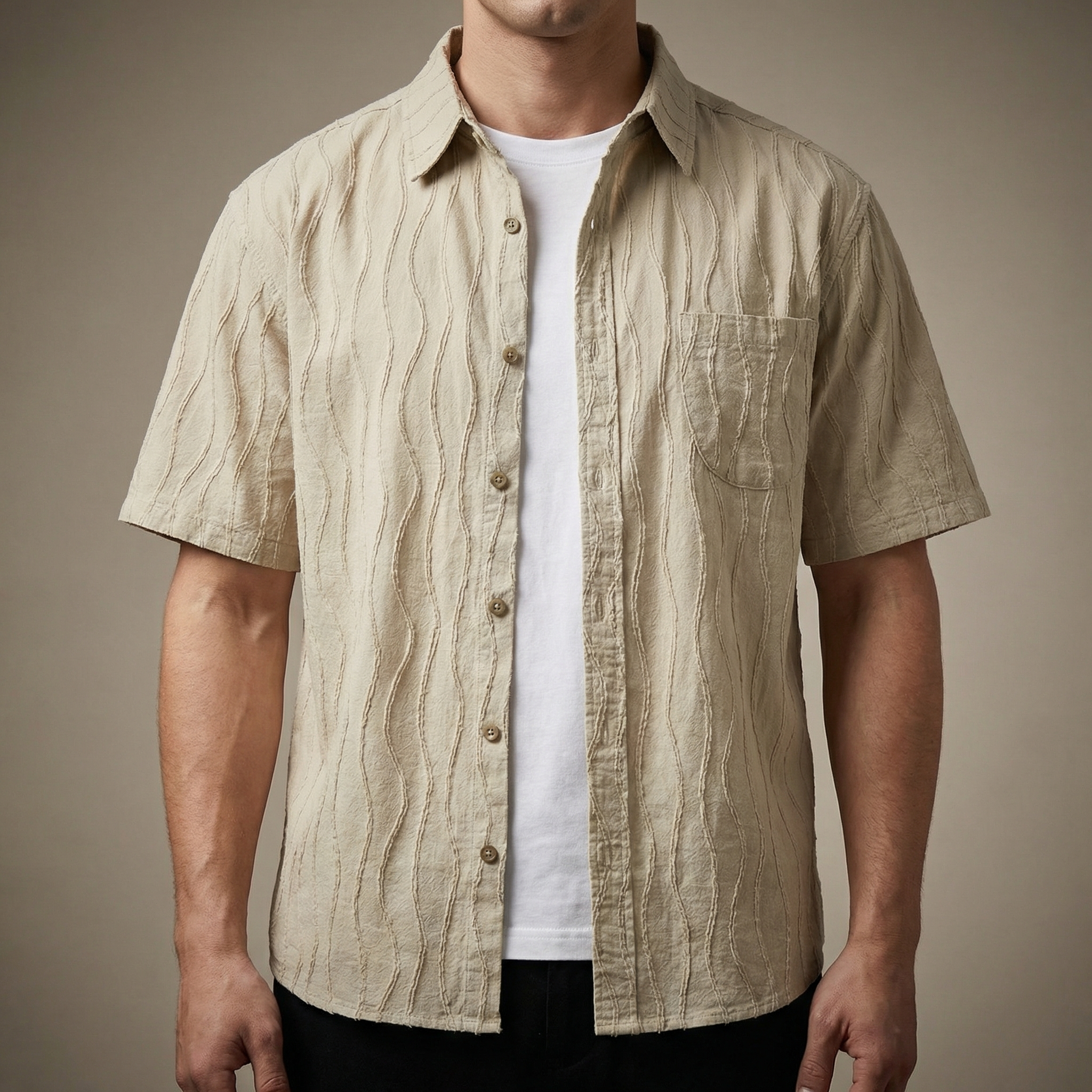 Miles Minimalist Wave Shirt