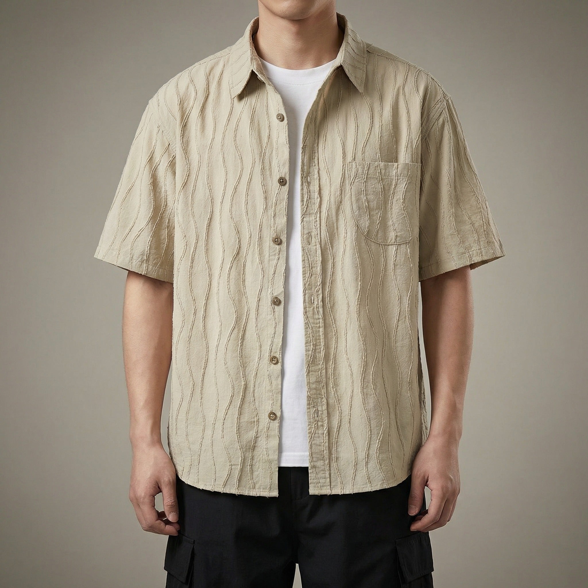 Miles Minimalist Wave Shirt