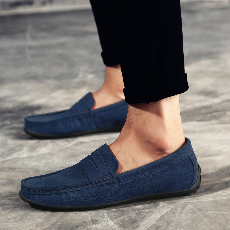 Veloce Genuine Suede Loafers