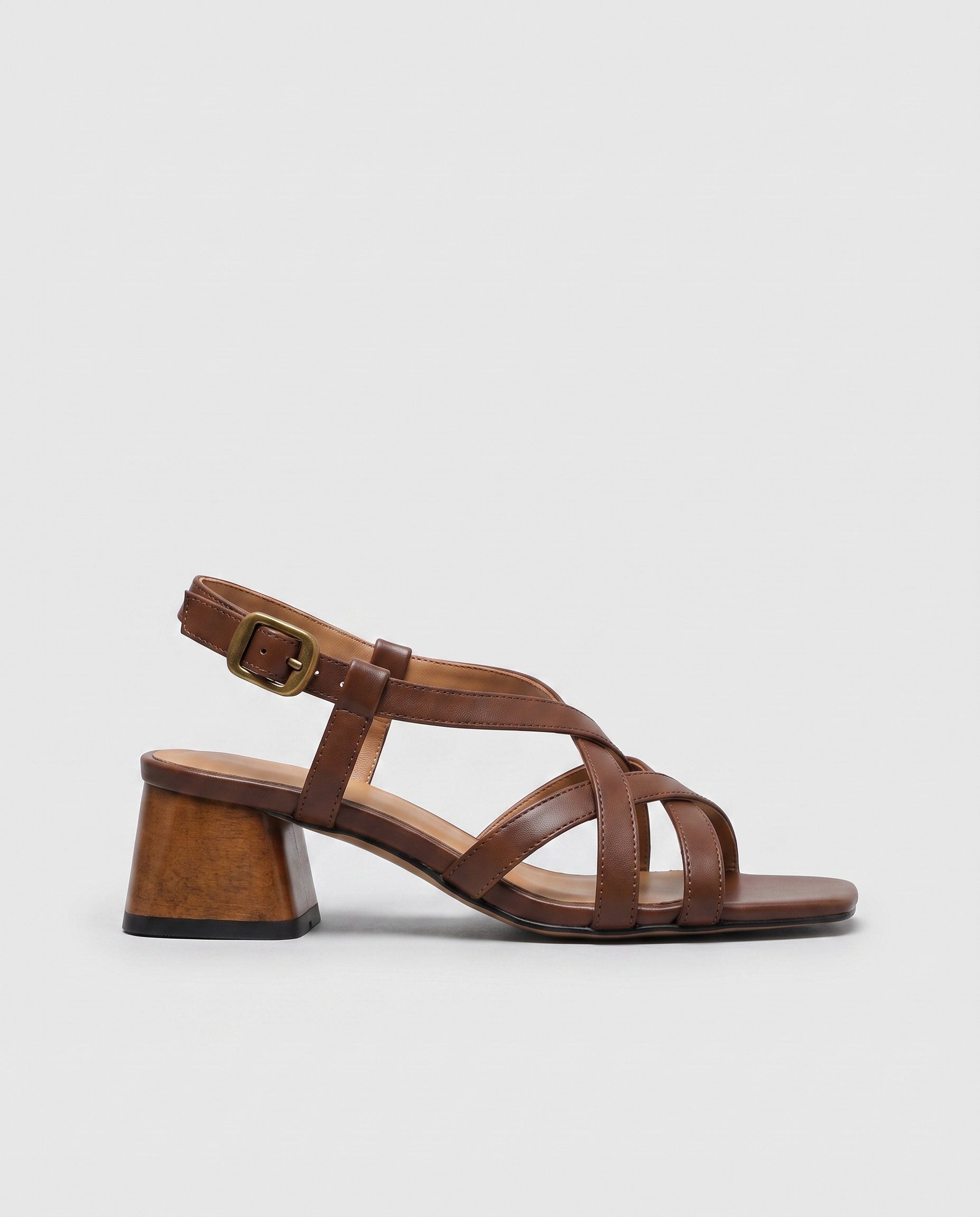 Thalia Genuine Leather Strappy Sandals