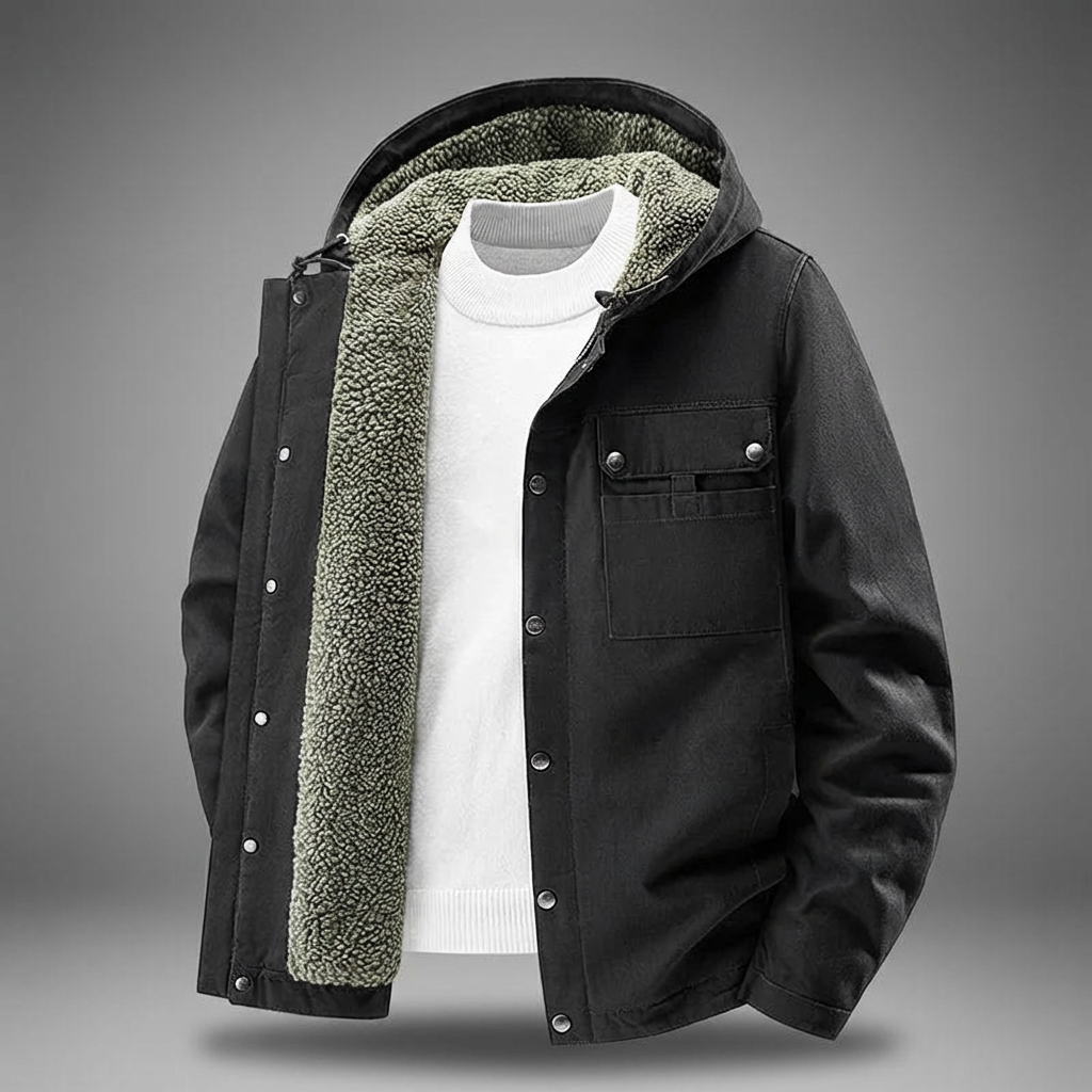 Finn Fleece Lined Hooded Jacket