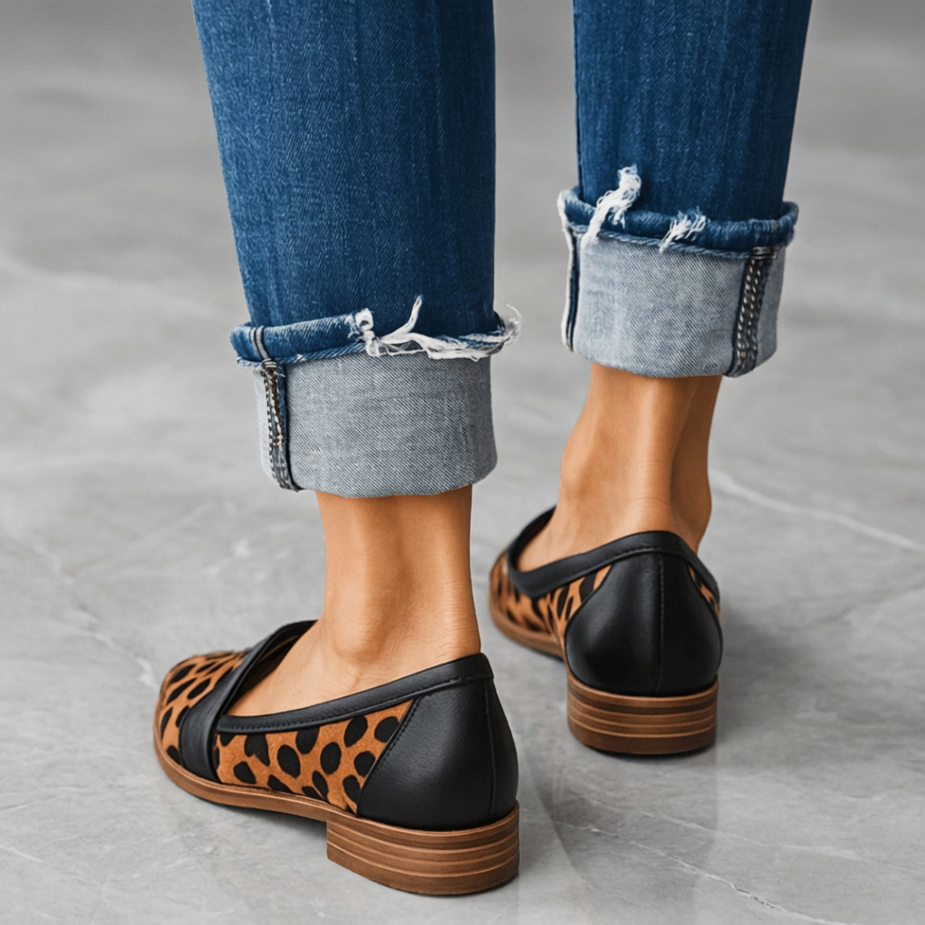 Marie Orthopedic Suede Loafers