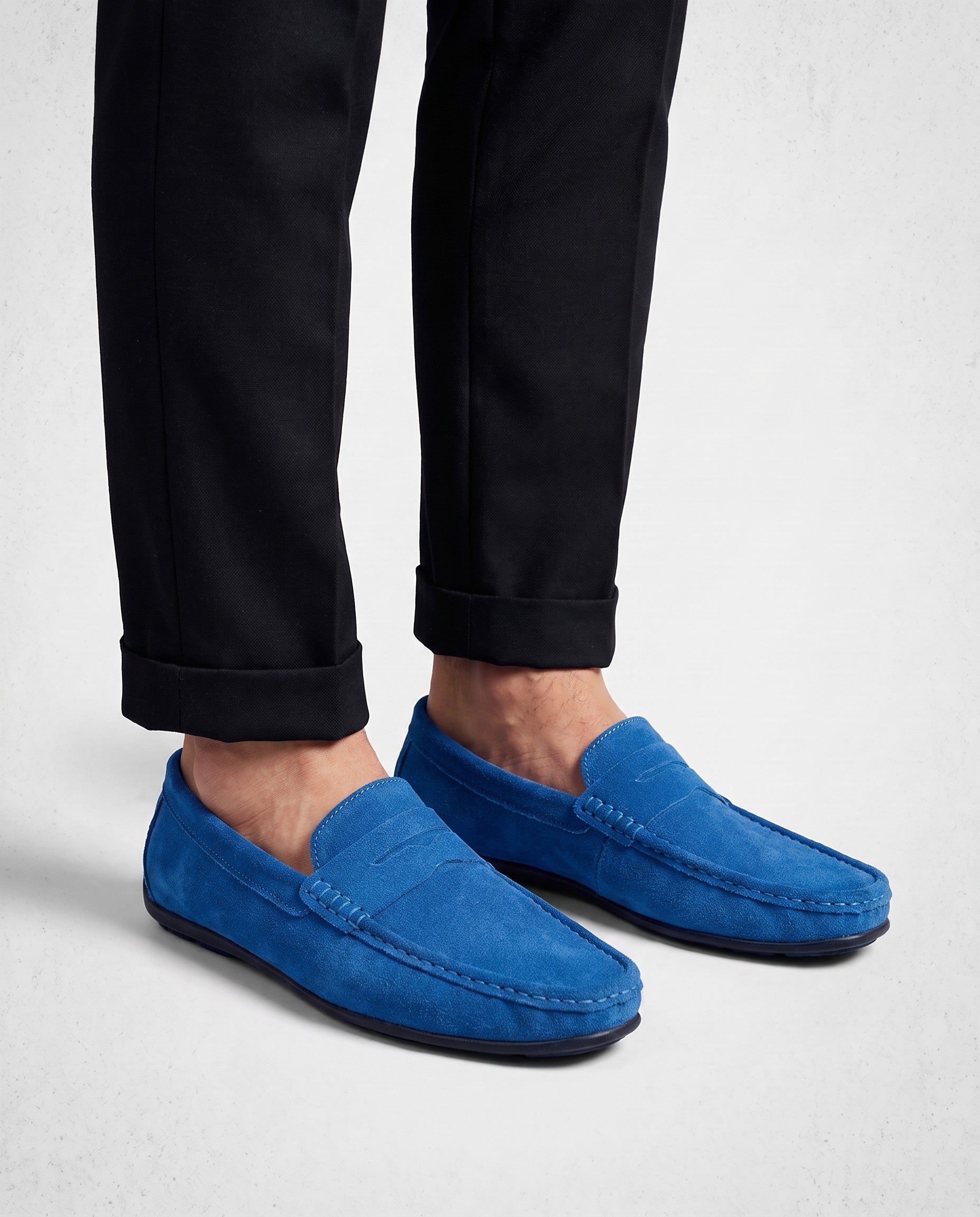 Veloce Genuine Suede Loafers