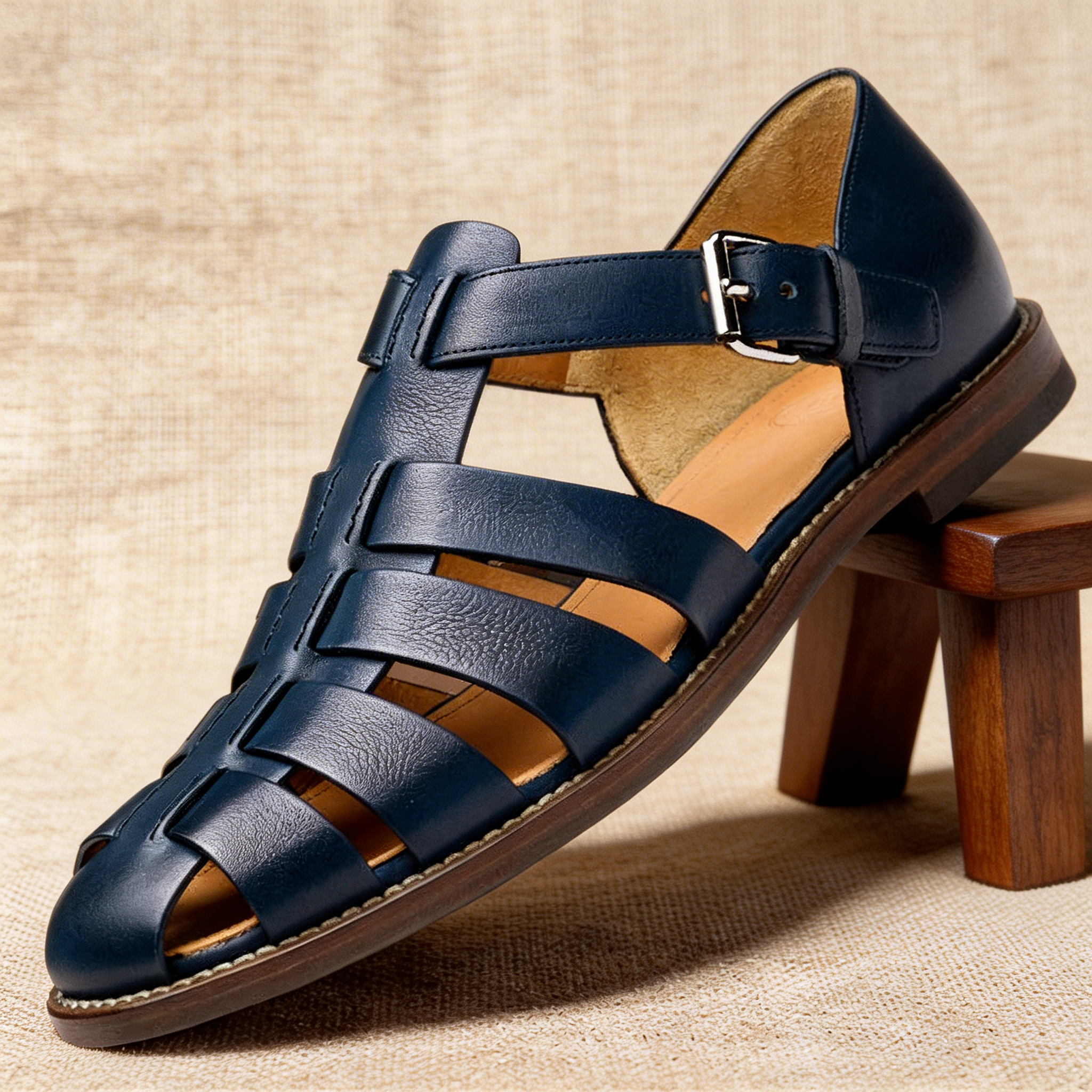 Dante Premium Leather Fisherman Sandals