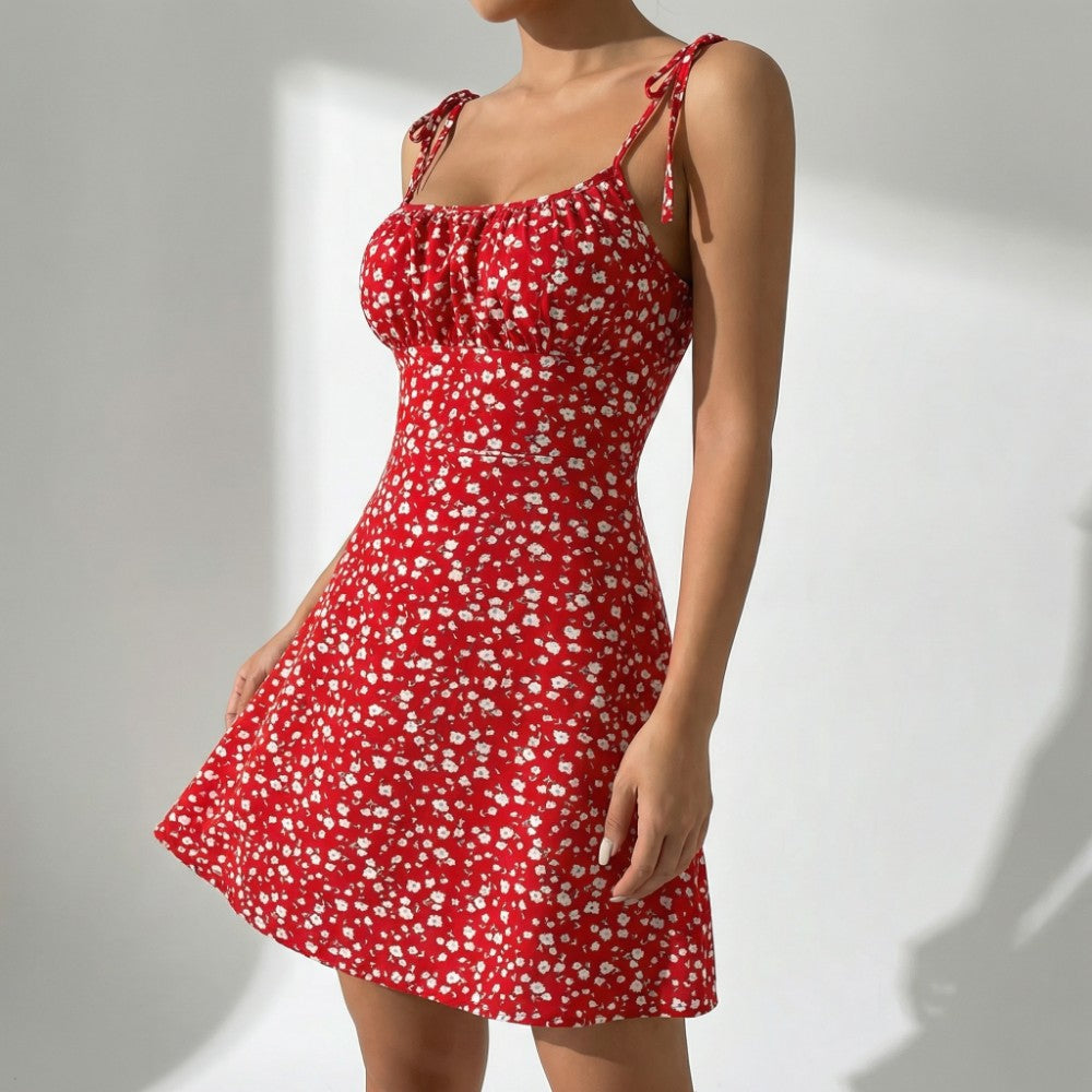 Evelyn Floral Mini Dress