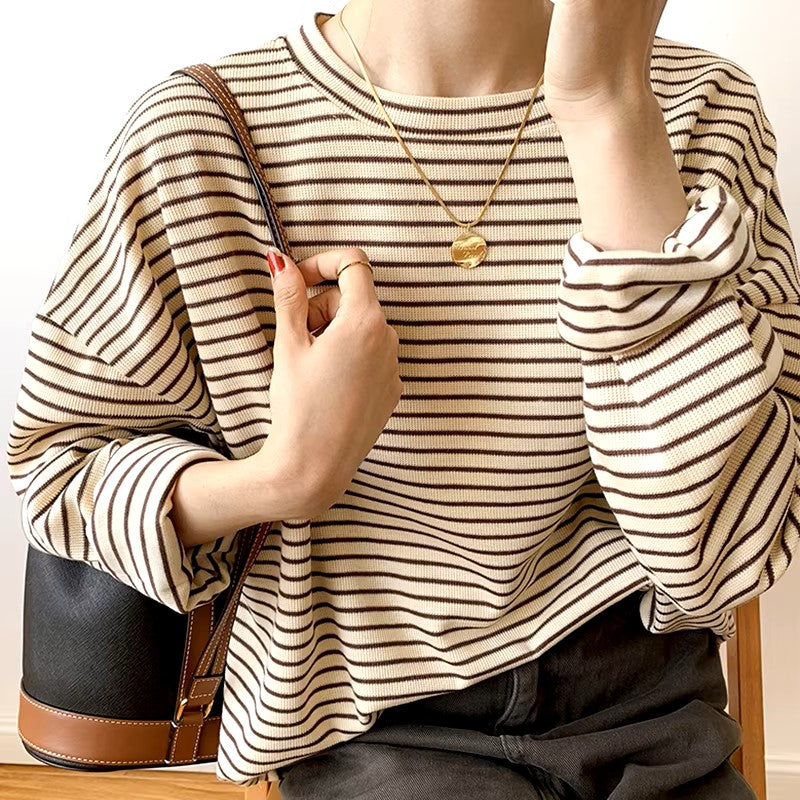 HARVEST STRIPED LONG-SLEEVE