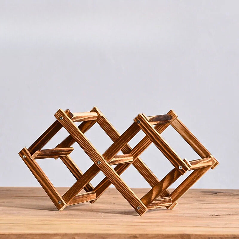 CHARLESTON FOLDING WINE RACK