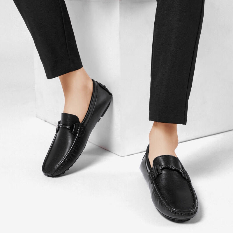 VITO REBEL GENUINE LEATHER LOAFERS