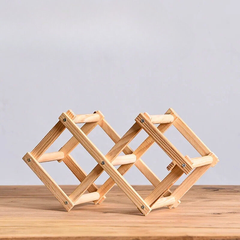 CHARLESTON FOLDING WINE RACK