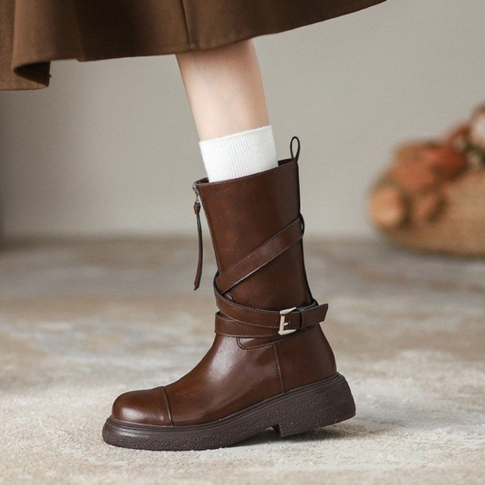 SIENNA BUCKLE BOOTS