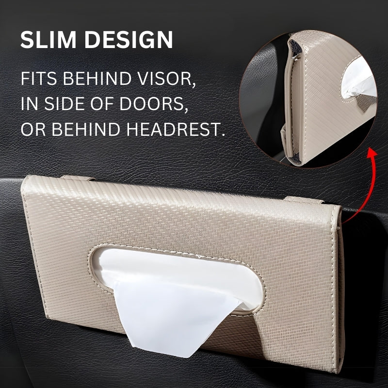 SLIM CAR TISSUE BOX