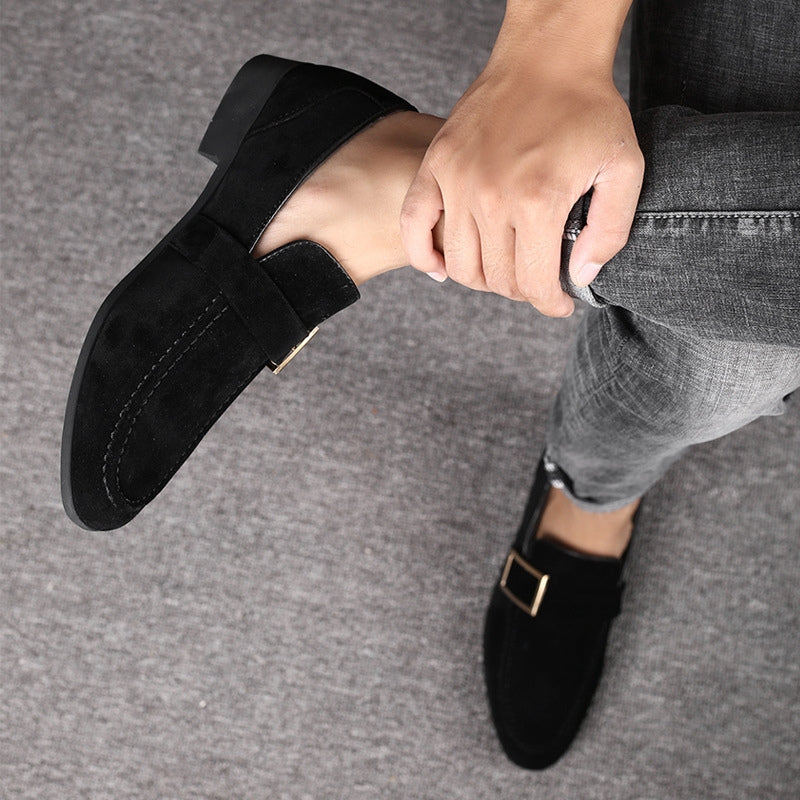 CALZATURE SUEDE LOAFERS