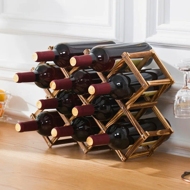 CHARLESTON FOLDING WINE RACK