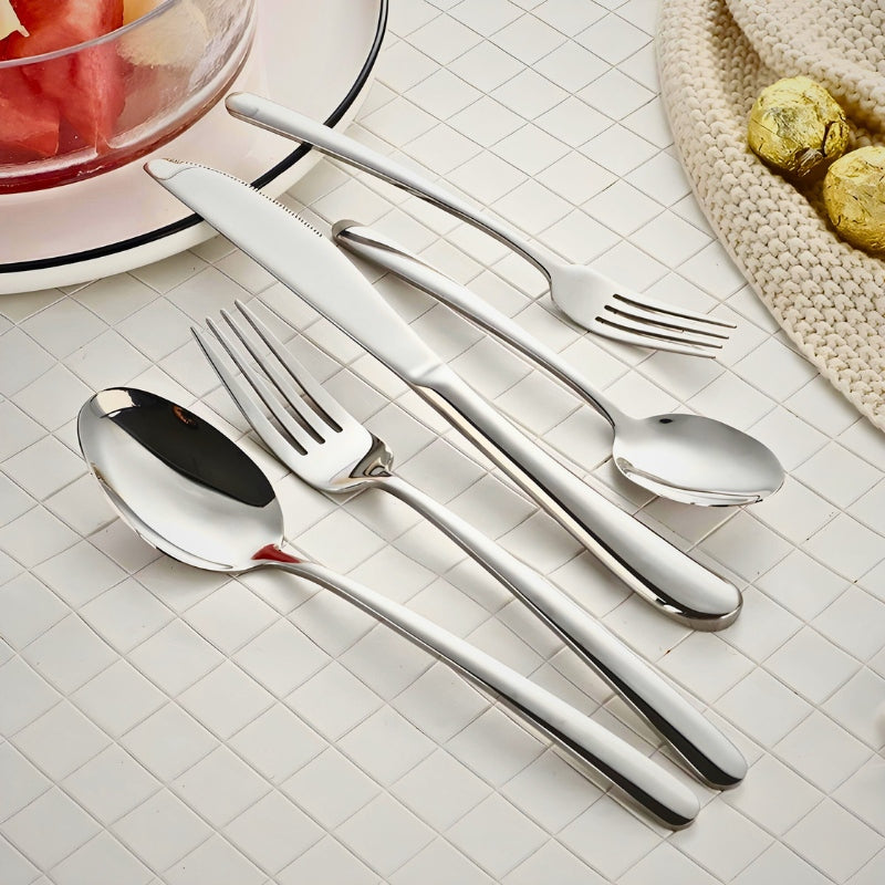 AURORA STAINLESS FLATWARE SET