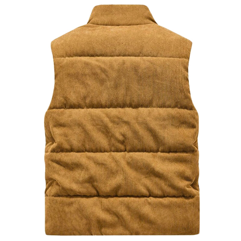 WOODLAND SHERPA CORDUROY VEST