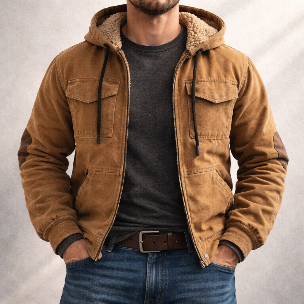 Outland Fleece Lined Hooded Jacket