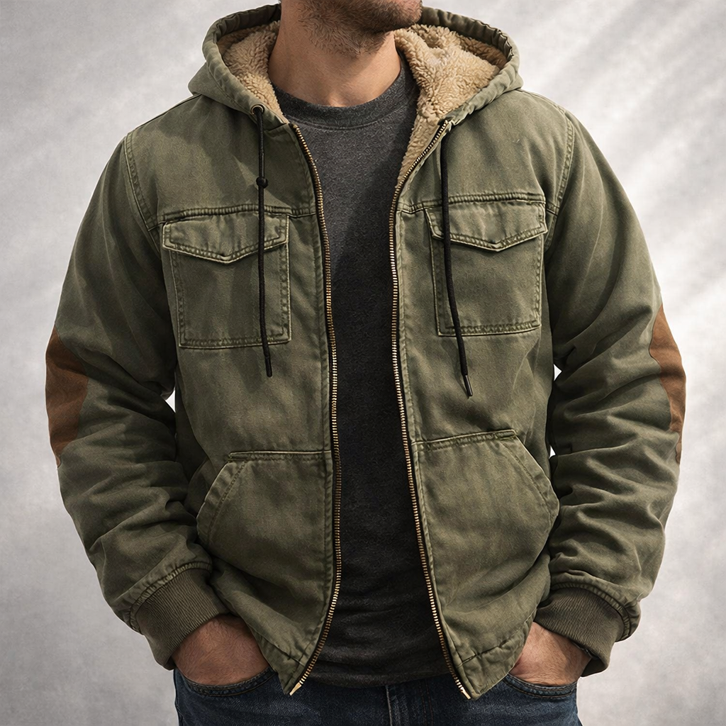 Outland Fleece Lined Hooded Jacket