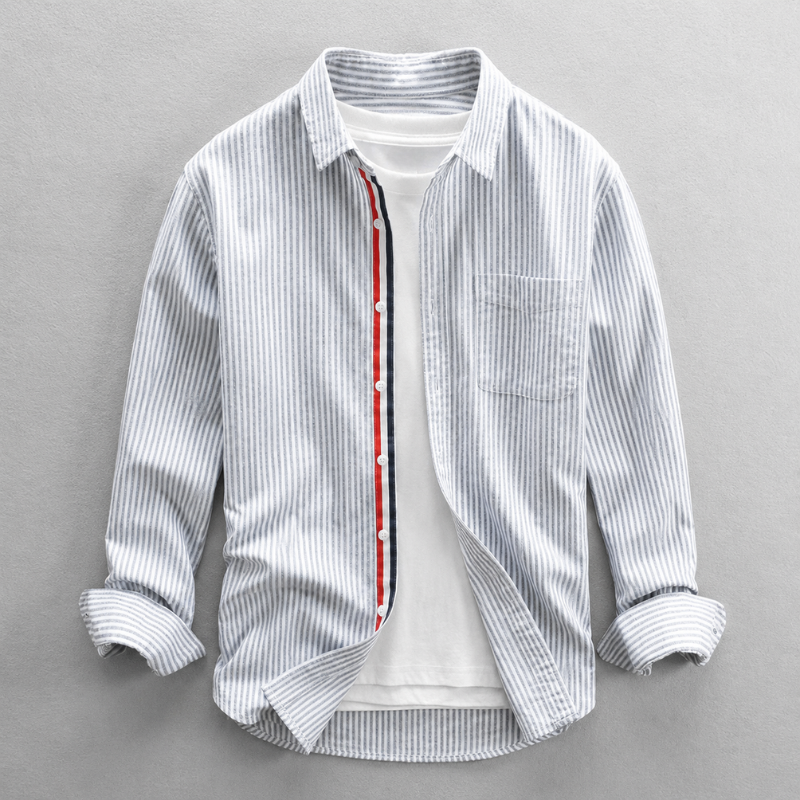 Kestrel Linen Button-Up Shirt