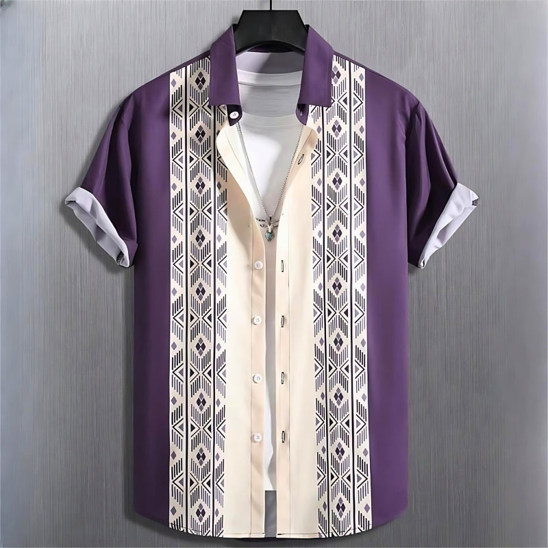 KOA AZTEC BUTTON-UP