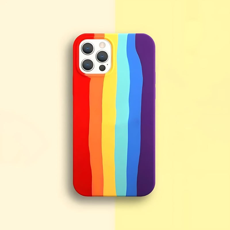 LIQUID RAINBOW PHONE CASE