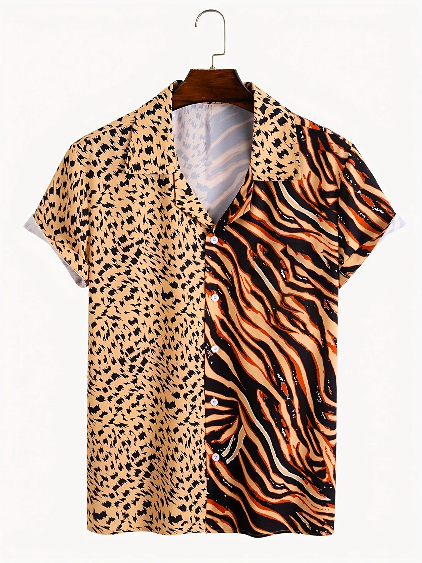 Coastline Retro Button-Up Shirt
