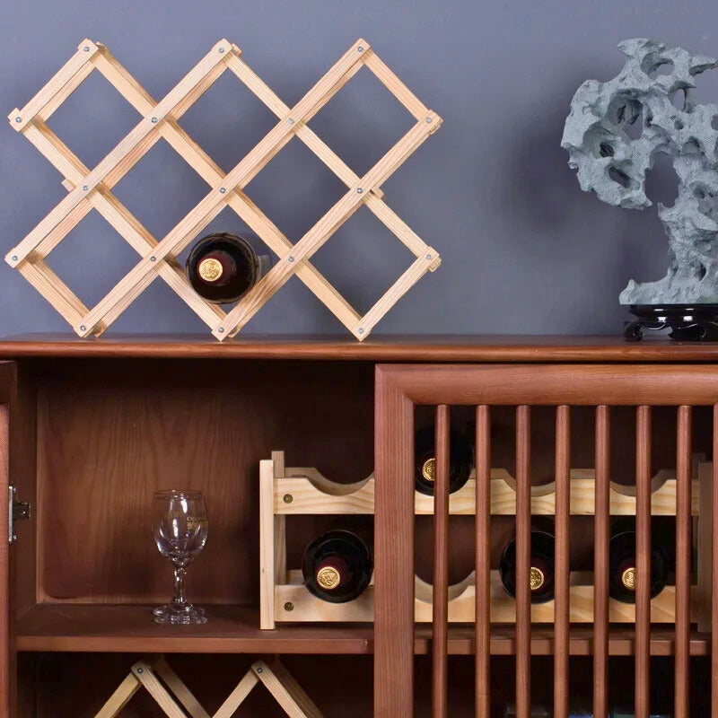 CHARLESTON FOLDING WINE RACK