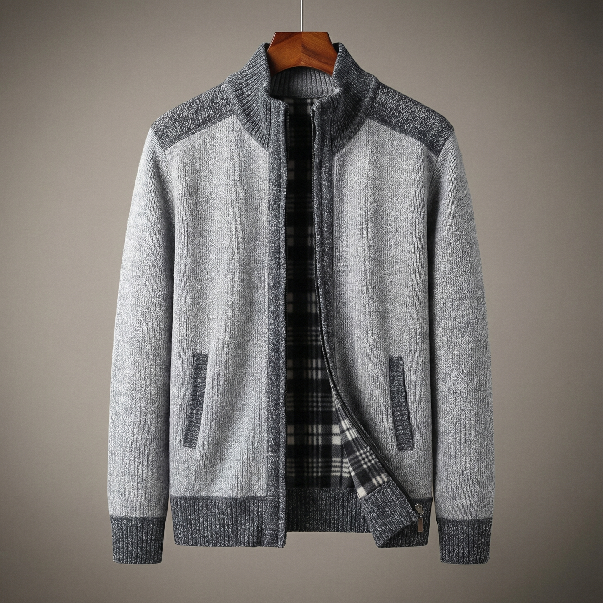 Fairmont Full-Zip Knit Jacket