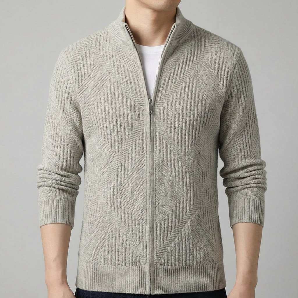 Fulton Full-Zip Knit Sweater