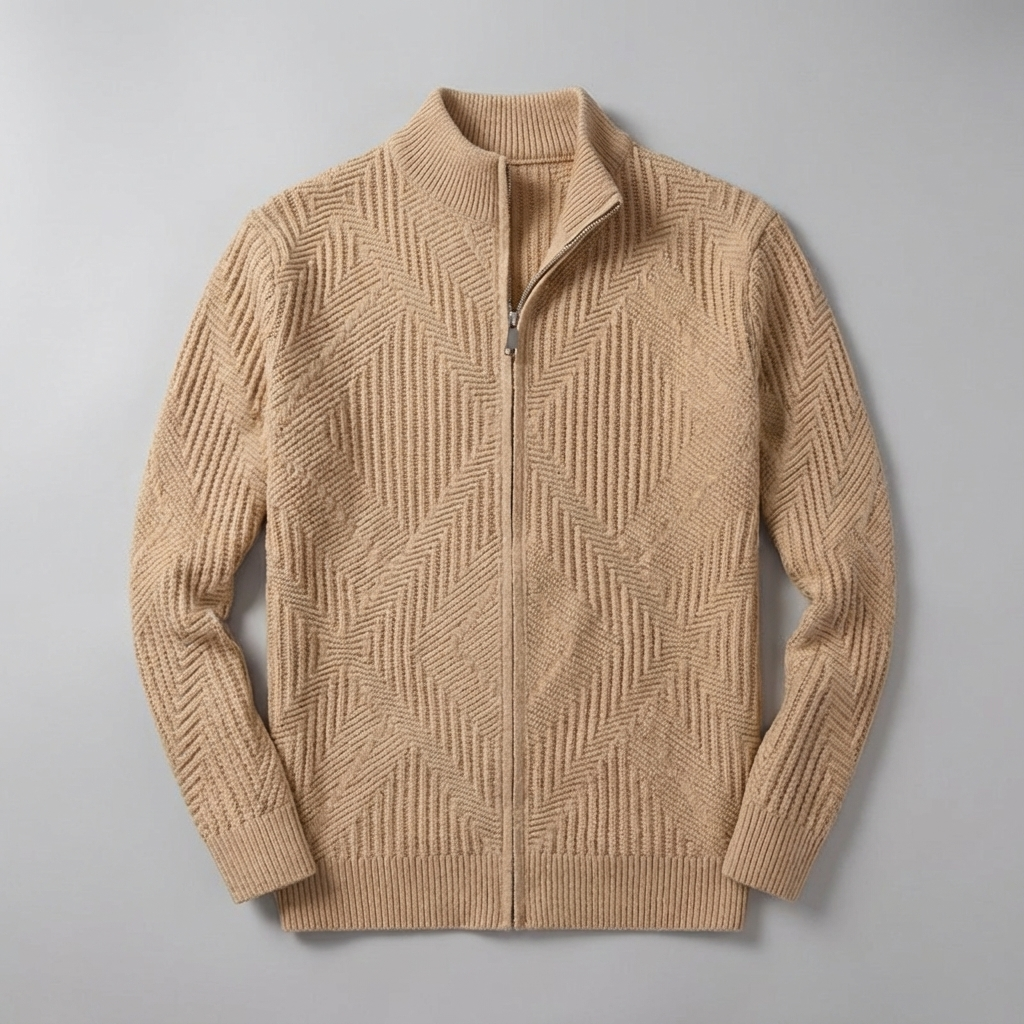Fulton Full-Zip Knit Sweater
